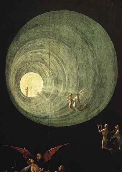 The Ascent of the Blessed (detail) by Hieronymus Bosch